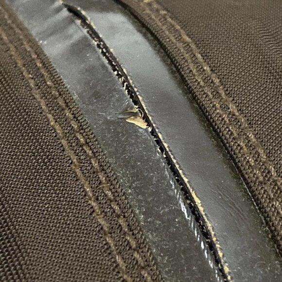 Auth GUCCI - 016210 Brown Dark Brown Chemical Fiber Boston Bag - Picture 5 of 9